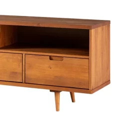 Cara Mid-Century Modern 3 Drawer TV Stand For TVs Up To 65" - Saracina Home 22 Cara Mid-Century Modern 3 Drawer TV Stand For TVs Up To 65" - Saracina Home -HOMCOM Store GUEST dca4b737 87bc 4171 8896 516227b5b85f