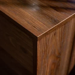 2 Door Mid-Century Modern Wood Storage TV Stand For TVs Up To 80" - Saracina Home -HOMCOM Store GUEST dcc7ec40 66c1 454c b043 5249f5c04454