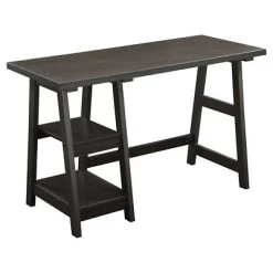 Designs2Go Trestle Desk With Shelves - Breighton Home 25 Designs2Go Trestle Desk With Shelves - Breighton Home -HOMCOM Store GUEST dce1e693 0860 4d20 872d b1e4fbd1c6b4