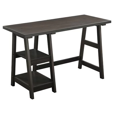 Designs2Go Trestle Desk With Shelves - Breighton Home 9 Designs2Go Trestle Desk With Shelves - Breighton Home - Image 9