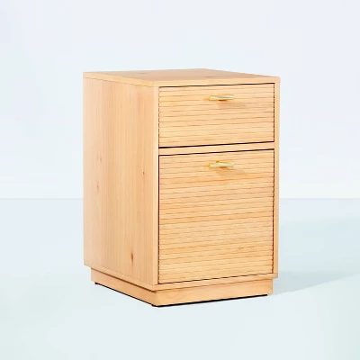 Grooved Wood 2-Drawer Vertical Filing Cabinet - Hearth & Hand™ With Magnolia 8 Grooved Wood 2-Drawer Vertical Filing Cabinet - Hearth & Hand™ With Magnolia - Image 8