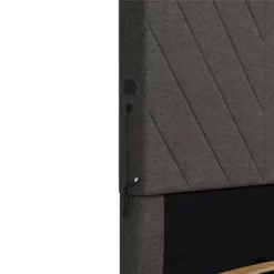 Yanis Upholstered Bed With USB - Room & Joy 15 Yanis Upholstered Bed With USB - Room & Joy -HOMCOM Store GUEST e144e563 aadc 4474 9e67 d63bf716d06f