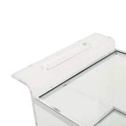 Yves Acrylic Bar Trolley Clear - Christopher Knight Home -HOMCOM Store GUEST e36ee3a8 35fa 4729 b14b a8598c1d2f60