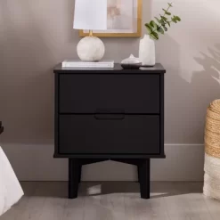 Mid-Century Modern Wood Nightstand - Saracina Home 20 Mid-Century Modern Wood Nightstand - Saracina Home -HOMCOM Store GUEST e4445478 85dd 4020 bcdc b67f61cd23ae