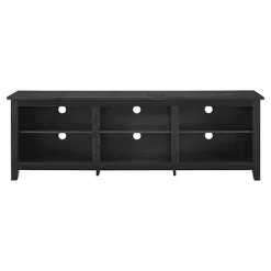 Transitional 6 Cubby Wood Open Storage Wood TV Stand For TVs Up To 80"- Saracina Home 19 Transitional 6 Cubby Wood Open Storage Wood TV Stand For TVs Up To 80"- Saracina Home -HOMCOM Store GUEST e4c39780 fb14 4bd8 b437 8185f460c007