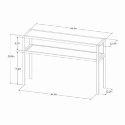 Warwick Narrow Console Table - Threshold™ 17 Warwick Narrow Console Table - Threshold™ -HOMCOM Store GUEST e64d12d9 4169 42cc 8e86 a8bd07920bbb