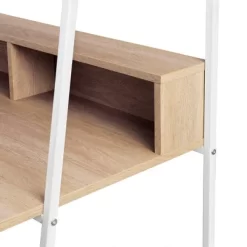 36" Writing Desk With Open Storage Ladder Bookshelf - Saracina Home 17 36" Writing Desk With Open Storage Ladder Bookshelf - Saracina Home -HOMCOM Store GUEST e6b06f69 3c40 4d14 89cd a621a54542e1