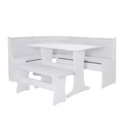 Penrose Storage Nook Dining Set - Linon -HOMCOM Store GUEST e71641be a3e6 4eaf a67e 19af84328730