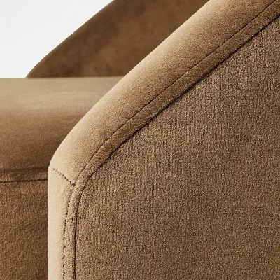 Slope Arm Swivel Chair Velvet - Threshold™ Designed With Studio McGee 4 Slope Arm Swivel Chair Velvet - Threshold™ Designed With Studio McGee - Image 4