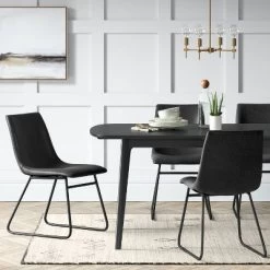 Bowden Faux Leather Dining Chairs - Threshold™