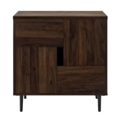 Modern Accent Cabinet With Color Pop Interior - Saracina Home -HOMCOM Store GUEST f27618be 2063 466b 8eac 875abaf75902