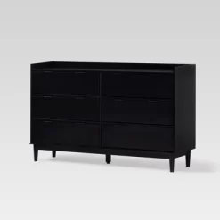 Mid-Century Modern Solid Wood 6 Drawer Double Dresser - Saracina Home 26 Mid-Century Modern Solid Wood 6 Drawer Double Dresser - Saracina Home -HOMCOM Store GUEST f28737c7 21cc 4ac1 a20c e0fb2c873759