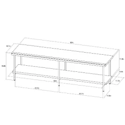 Wood And Metal TV Stand For TVs Up To 60" - Room Essentials™ 9 Wood And Metal TV Stand For TVs Up To 60" - Room Essentials™ -HOMCOM Store GUEST f2ab031b ee97 4ed0 a48d 1bc0bae2773f