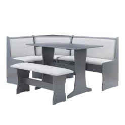 Penrose Storage Nook Dining Set - Linon -HOMCOM Store GUEST f2ec0aed 04dc 4740 a107 8638fff59bbb