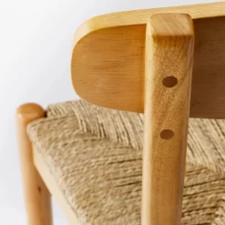 Logan Wood Dining Chair With Woven Seat - Threshold™ Designed With Studio McGee -HOMCOM Store GUEST f7c6b161 3468 4eb1 b6cc 863cfdff1418