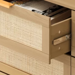 43.31" 6-Drawer Rattan Dresser For Living Room And Bedroom - ModernLuxe 15 43.31" 6-Drawer Rattan Dresser For Living Room And Bedroom - ModernLuxe -HOMCOM Store GUEST f9cd6e25 eed0 4d7a 8a11 5c3251963523