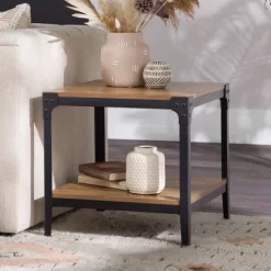 Set Of 2 Benny Urban Industrial Angle Iron Side Tables - Saracina Home 24 Set Of 2 Benny Urban Industrial Angle Iron Side Tables - Saracina Home -HOMCOM Store GUEST fb2a554d 6054 4753 b5b4 44f760fd07d6