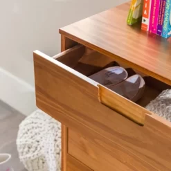 Mid-Century Modern Groove Wood 6 Drawer Dresser - Saracina Home 32 Mid-Century Modern Groove Wood 6 Drawer Dresser - Saracina Home -HOMCOM Store GUEST fcb730ab 9952 4f83 9614 24322242cf6c