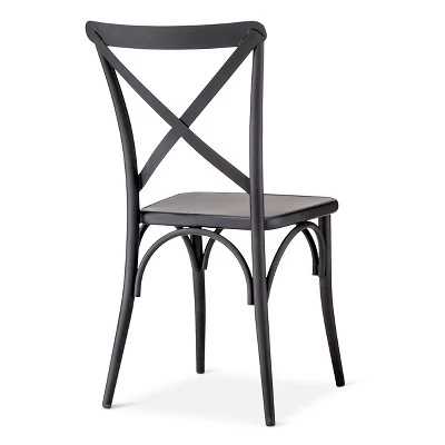 Set Of 2 Malden French Bistro Dining Chair Black - Threshold™ 5 Set Of 2 Malden French Bistro Dining Chair Black - Threshold™ - Image 5